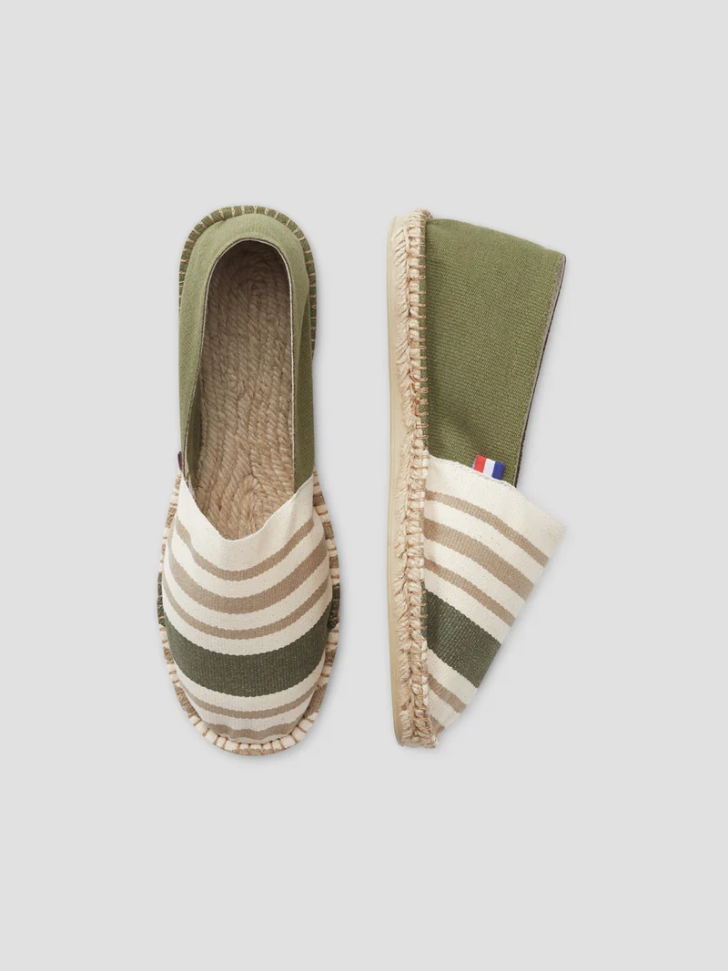 Espadrilles rayées