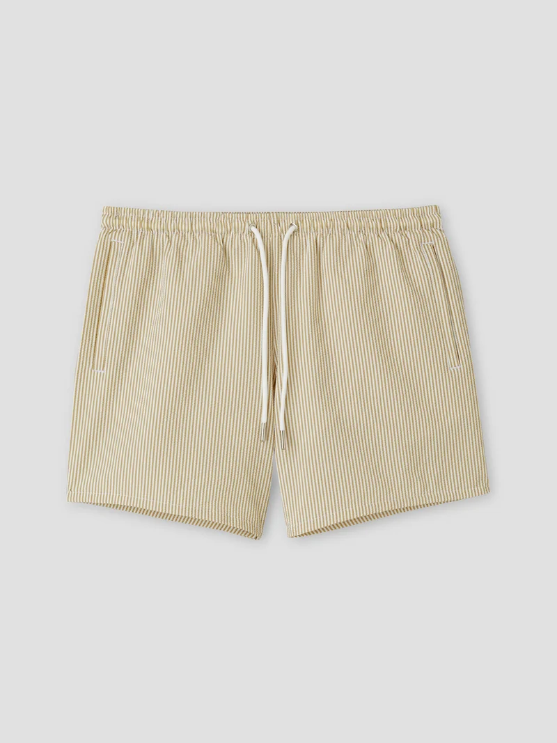 Short de bain rayé