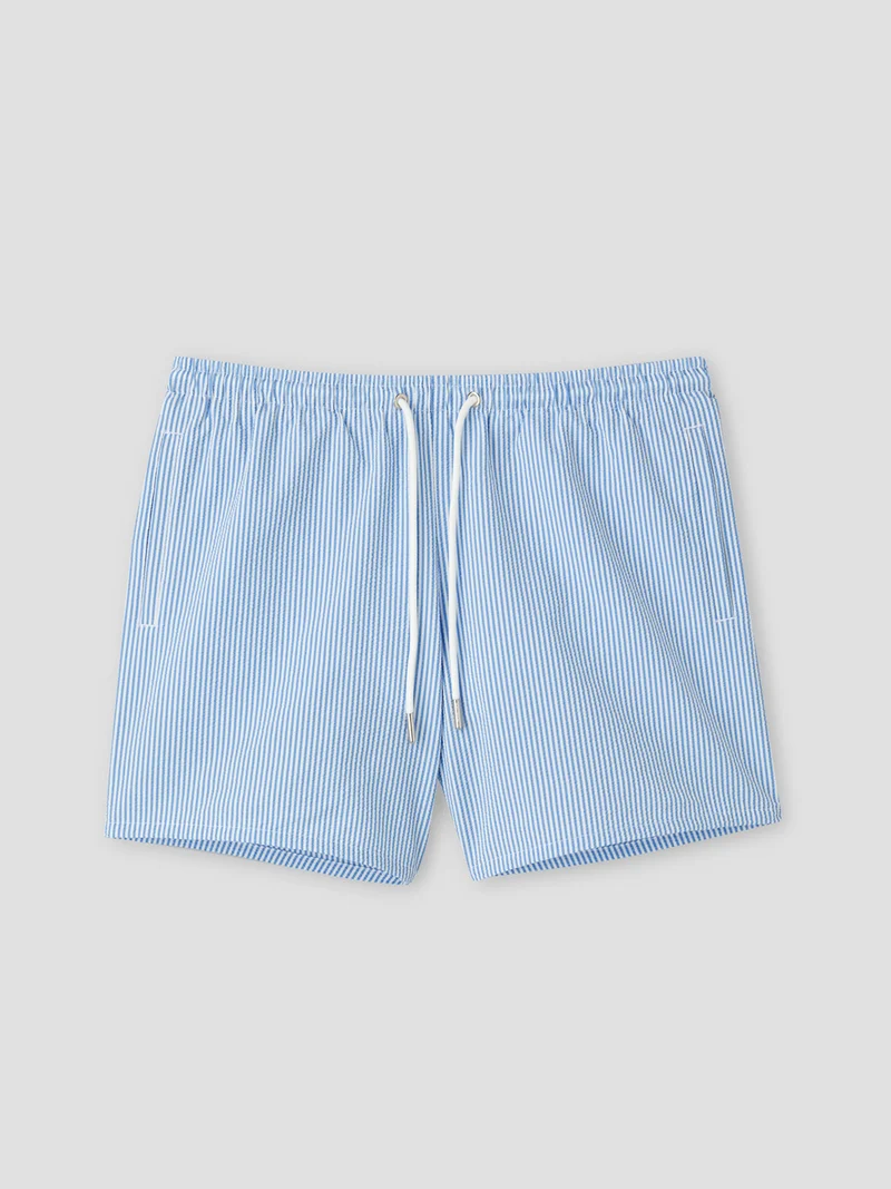 Short de bain rayé