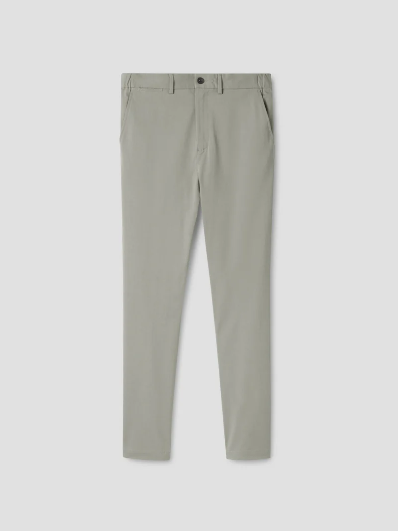 Chino en coton mélangé