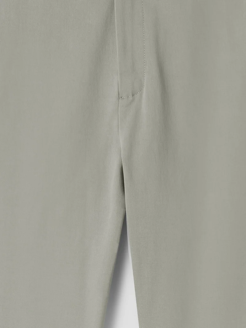 Chino en coton mélangé