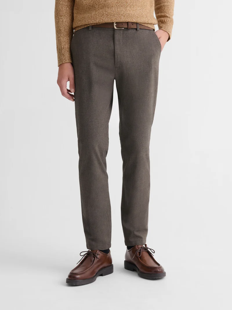 Chino slim taille semi-élastiquée