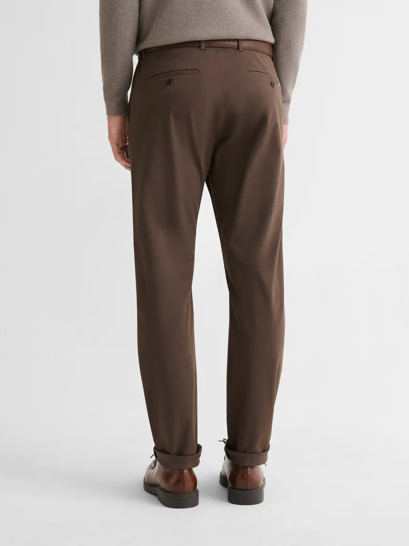 Chino slim stretch taille élastiquée
