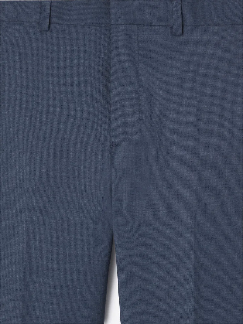 Pantalon de costume slim en laine