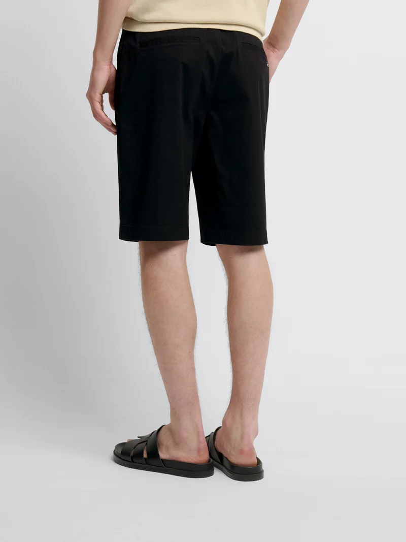 Bermuda slim taille semi-élastiquée