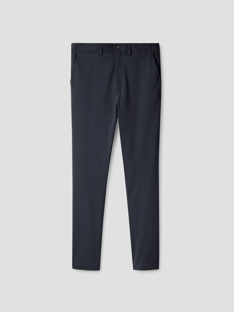 Chino en coton mélangé stretch