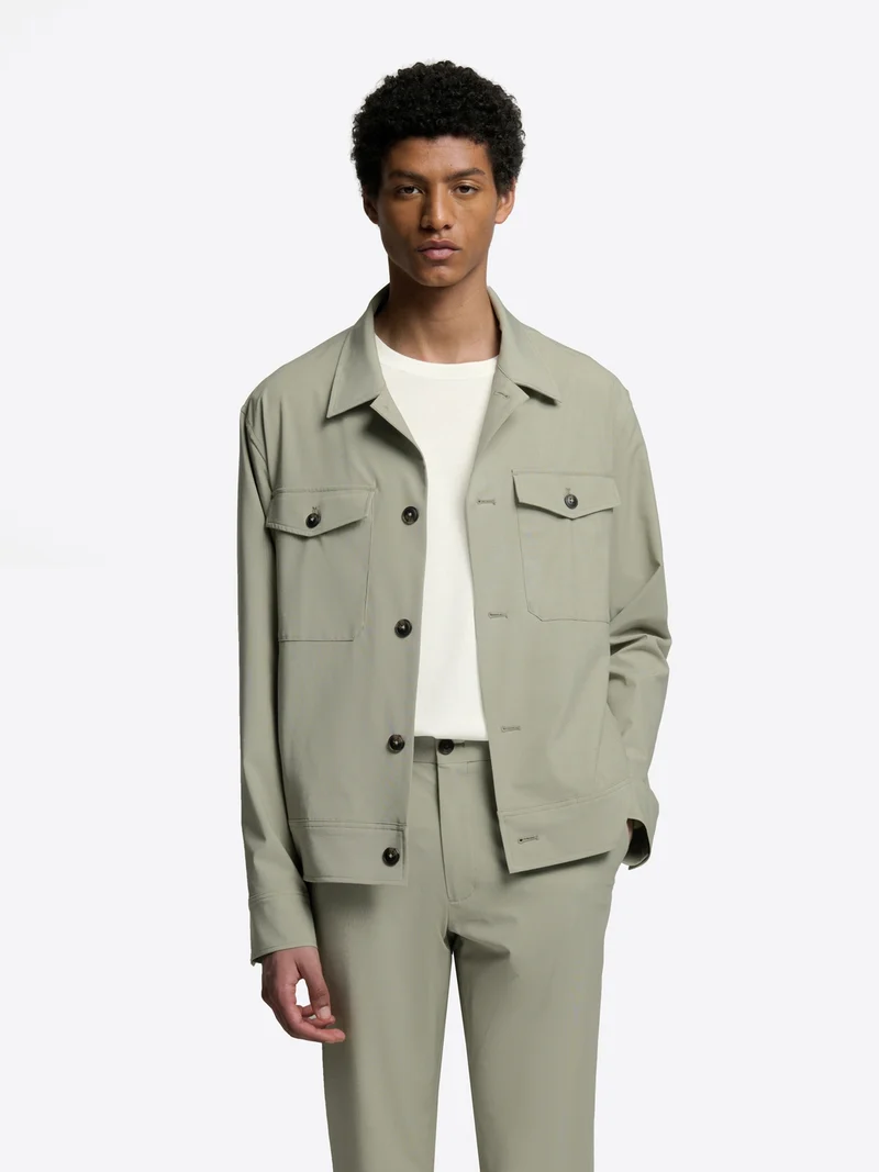 Veste casual regular col chemise