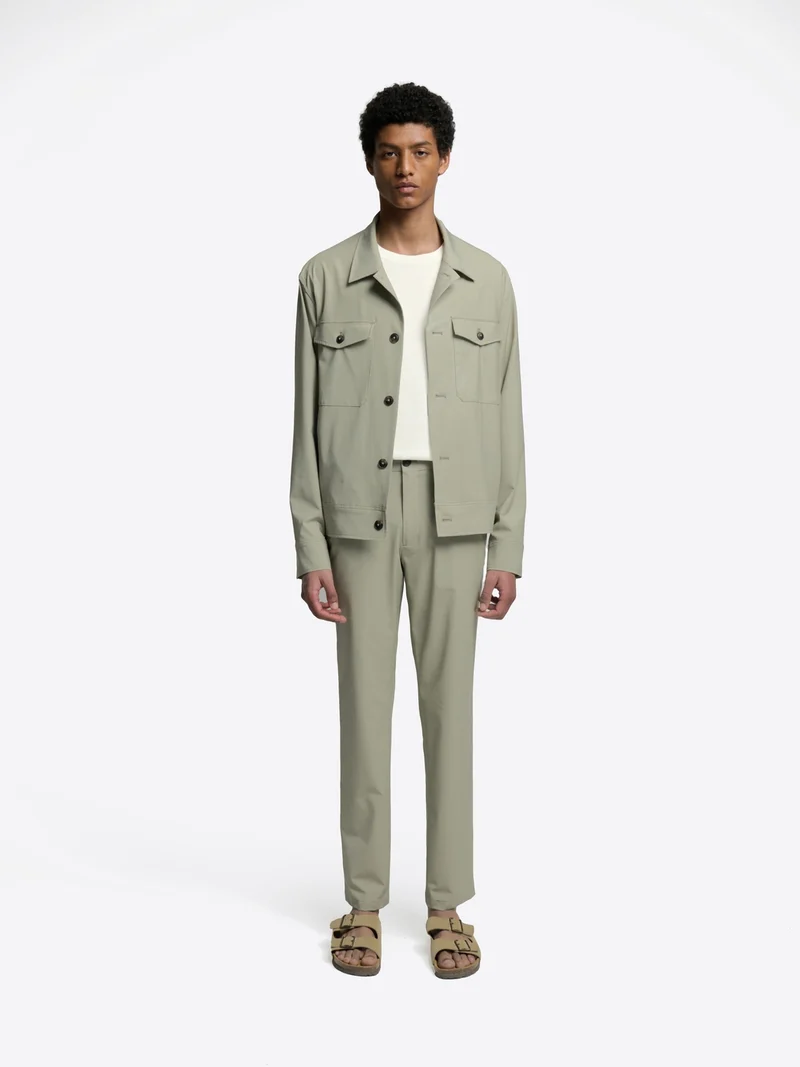 Veste casual regular col chemise