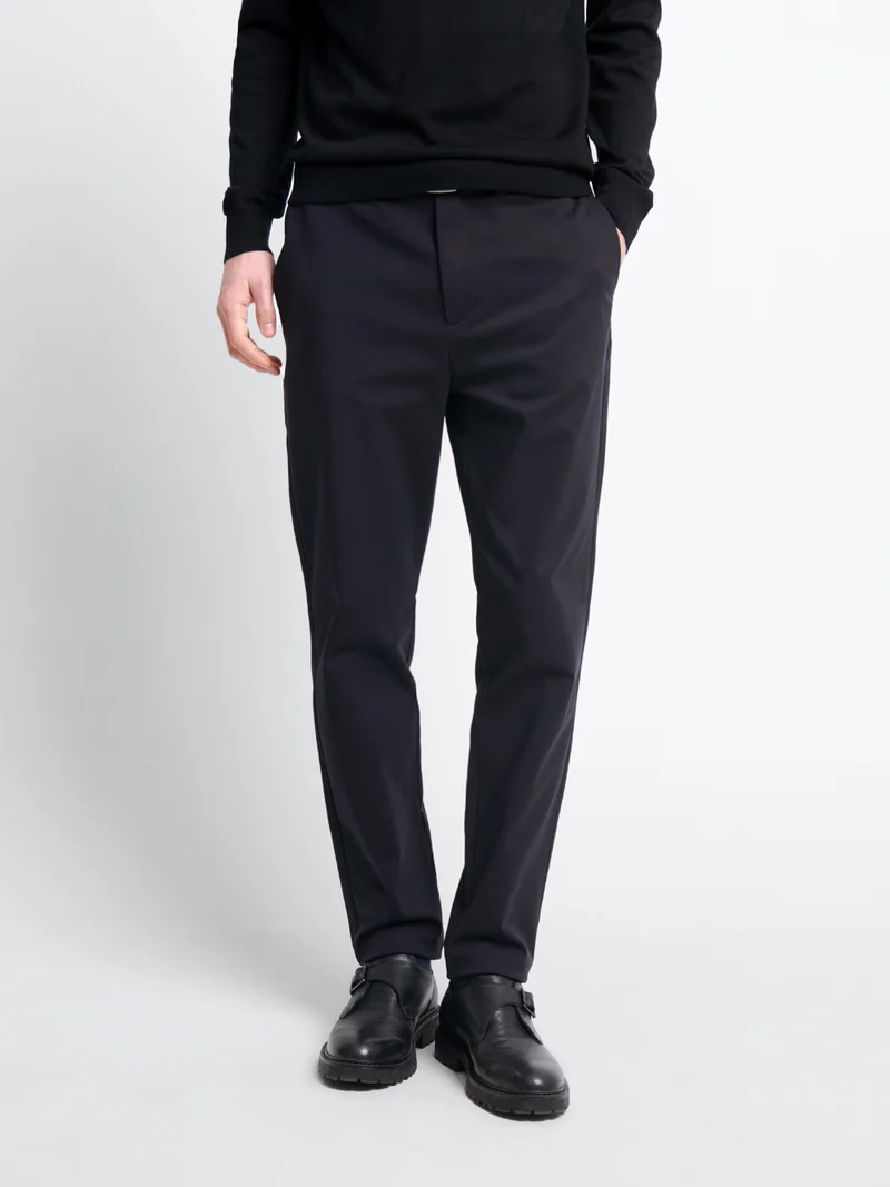 Chino en coton mélangé stretch