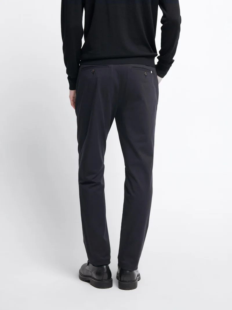 Chino en coton mélangé stretch