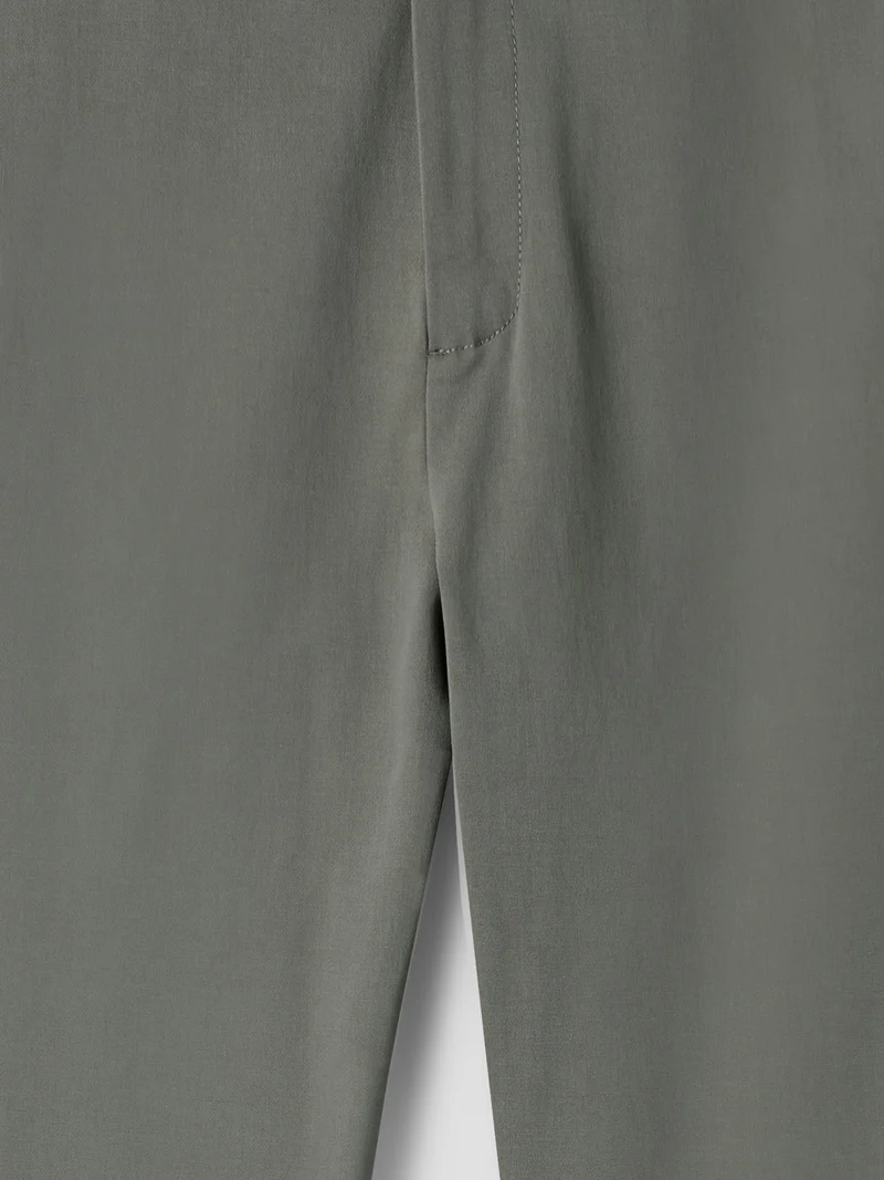 Chino en coton mélangé stretch