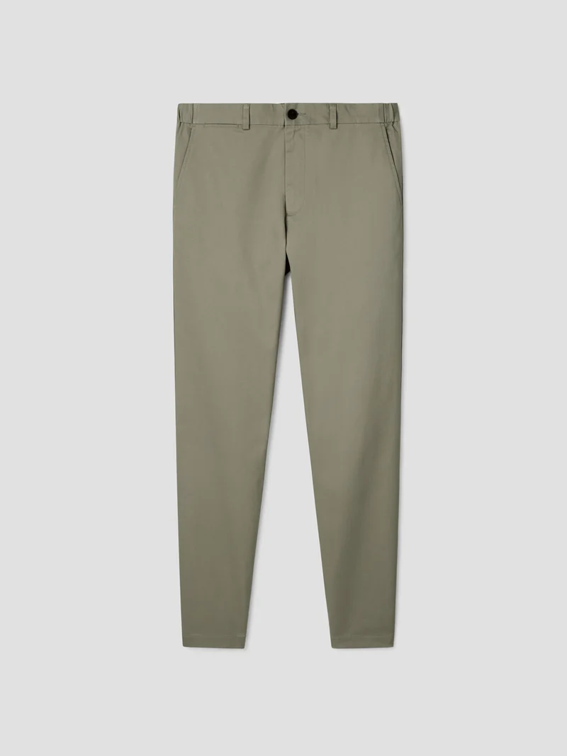 Chino en coton mélangé