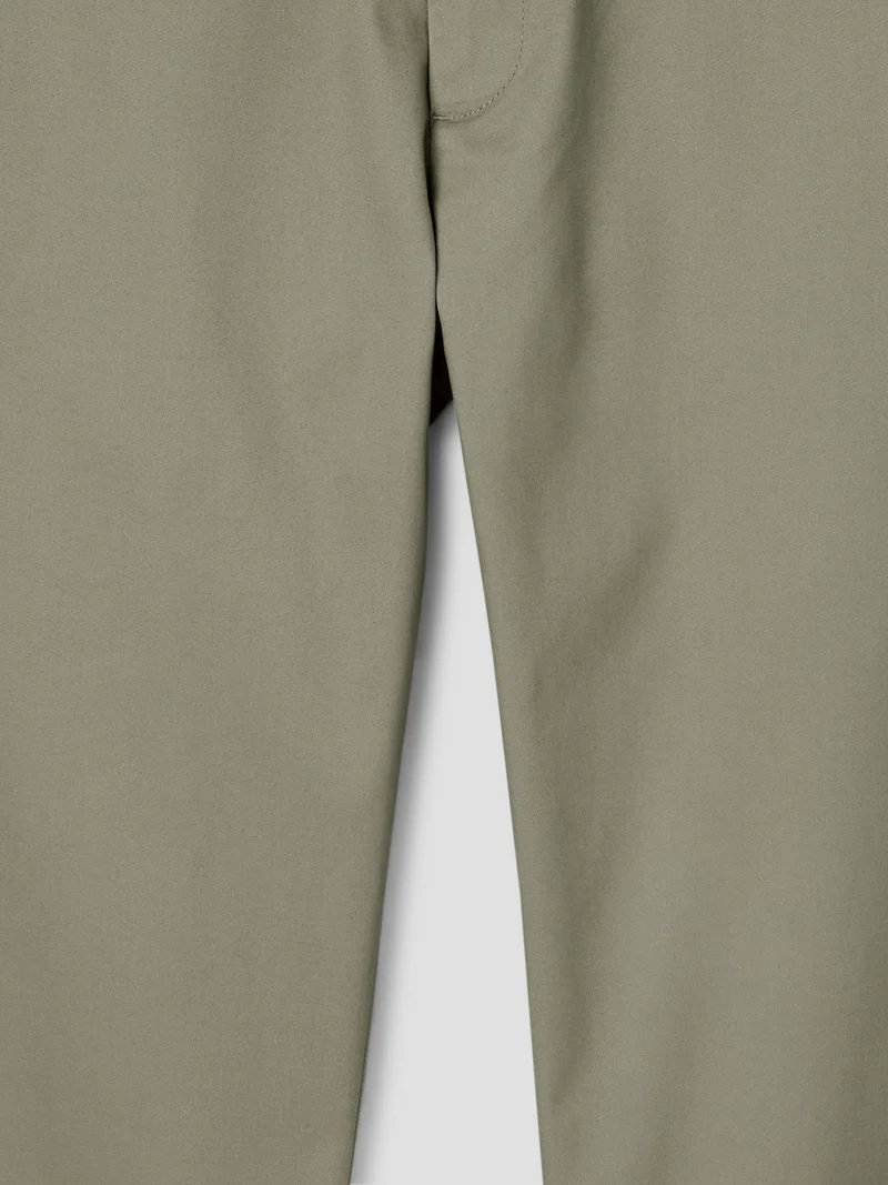 Chino en coton mélangé