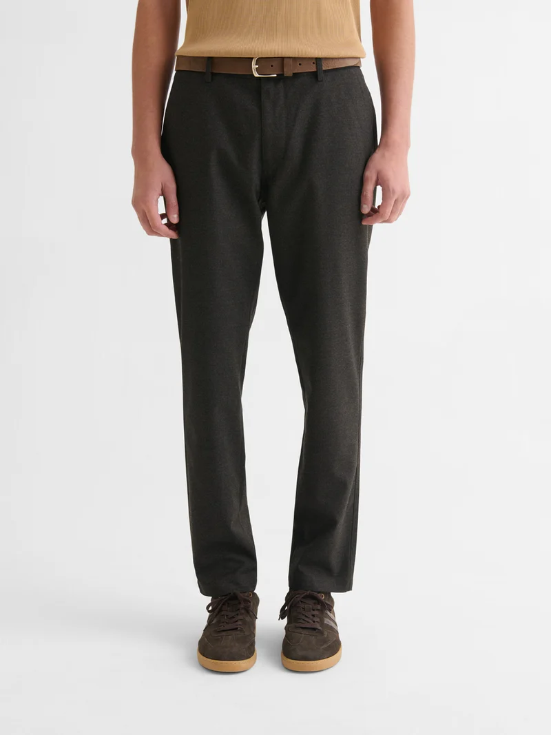Chino slim taille semi-élastiquée