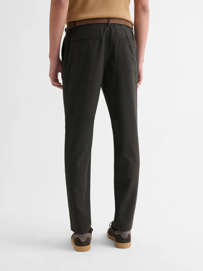 Chino slim taille semi-élastiquée