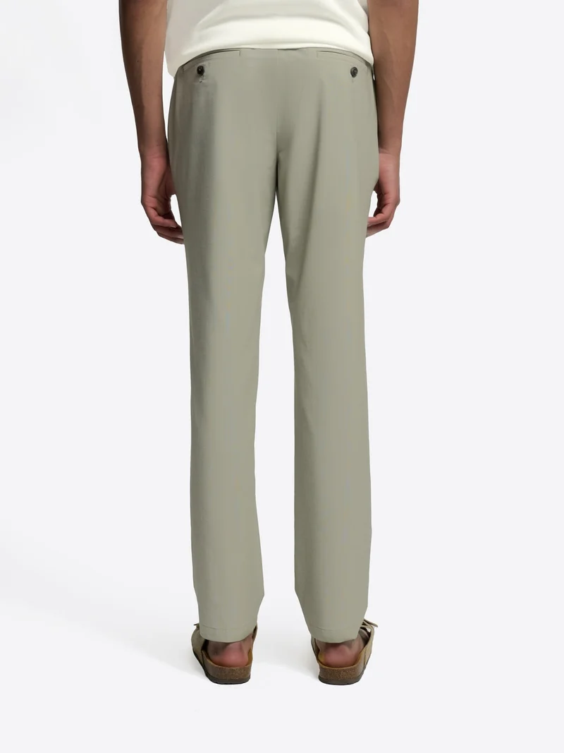 Chino slim taille semi-élastiquée
