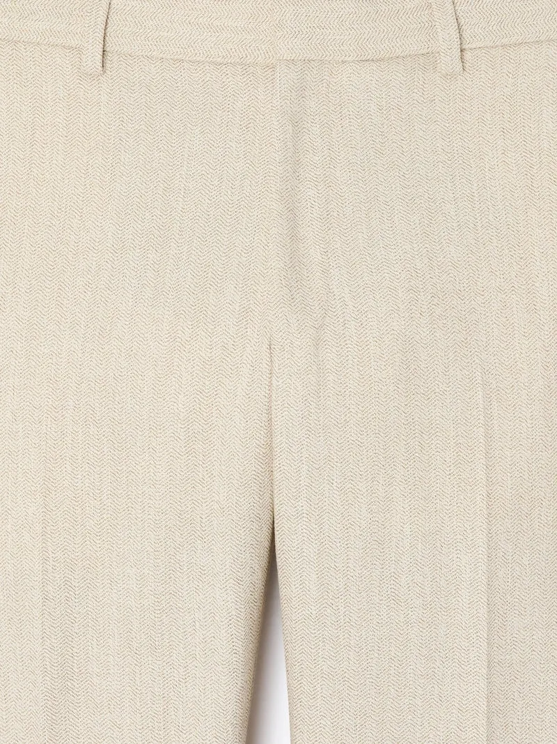 Pantalon de costume slim à motif