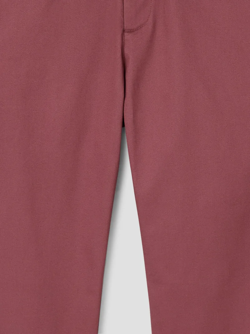 Chino en coton mélangé