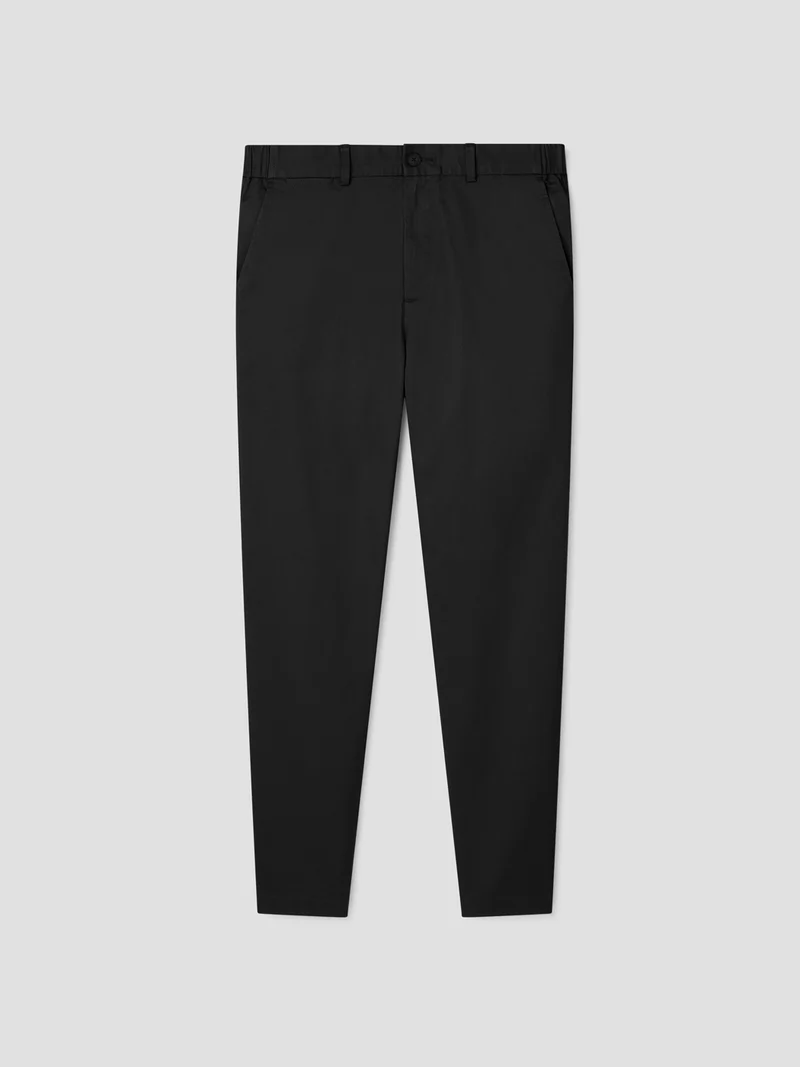 Chino en coton mélangé