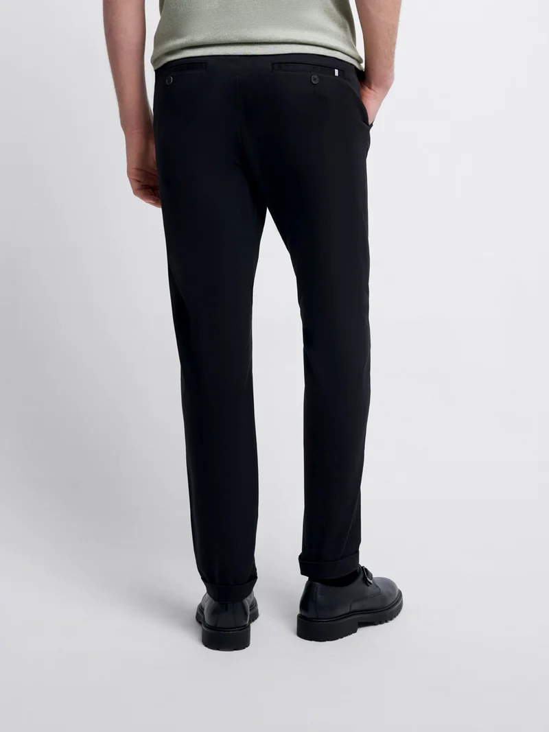 Chino en coton mélangé