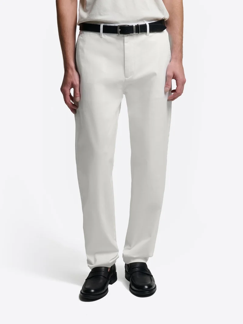 Chino regular en coton tencel