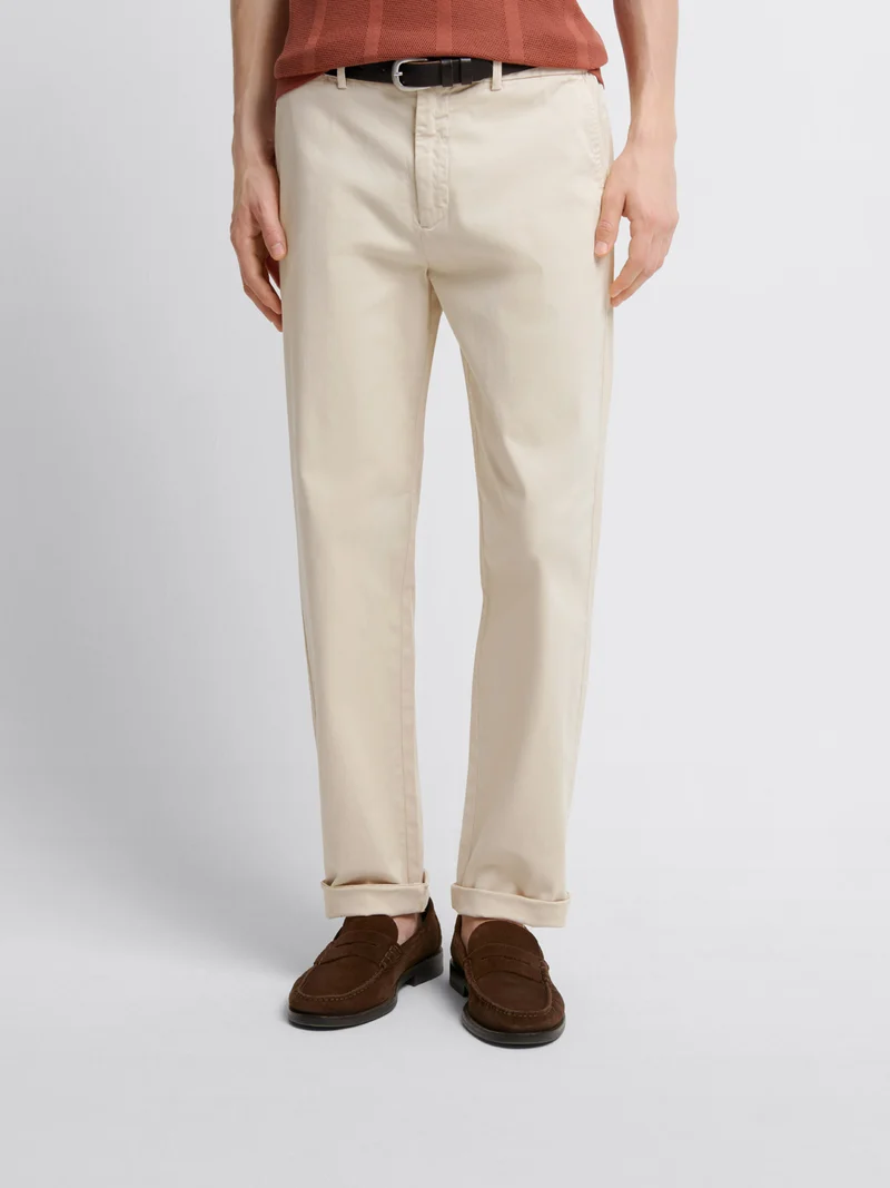 Chino regular stretch taille élastiquée