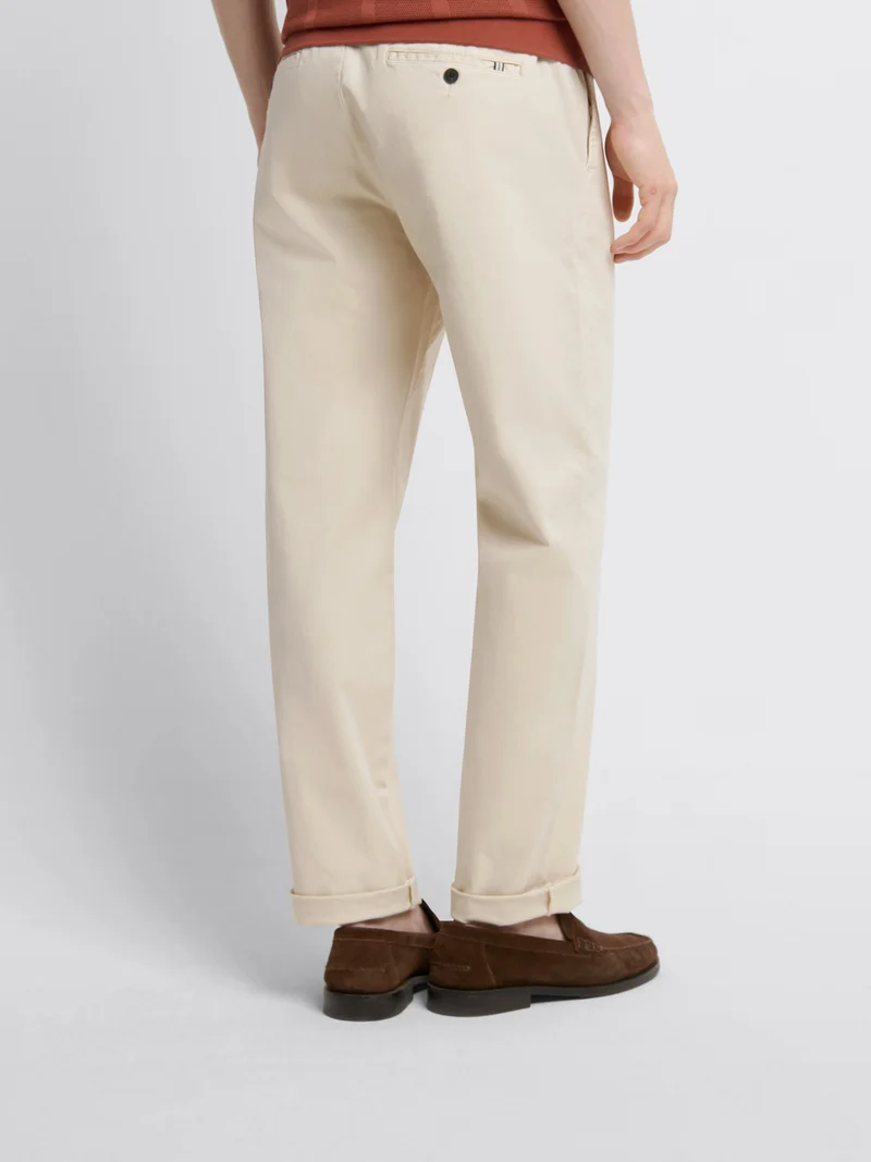 Chino regular stretch taille élastiquée