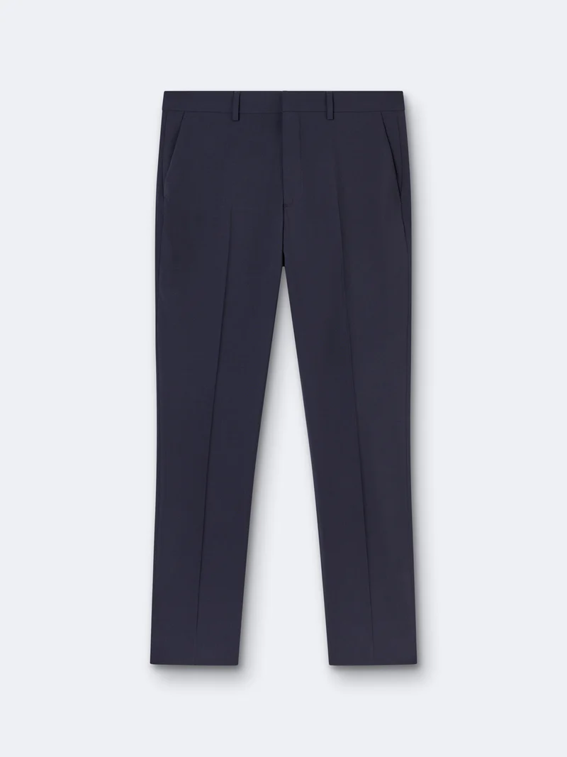 Pantalon de costume extraslim en laine