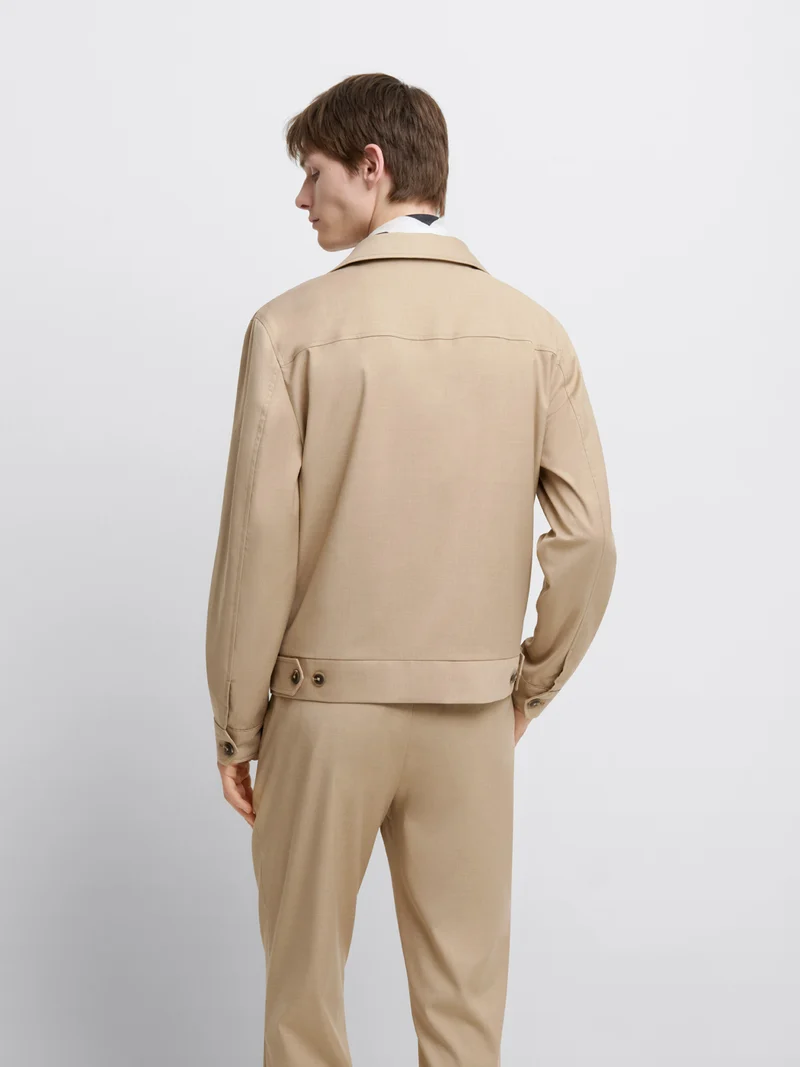 Veste col chemise