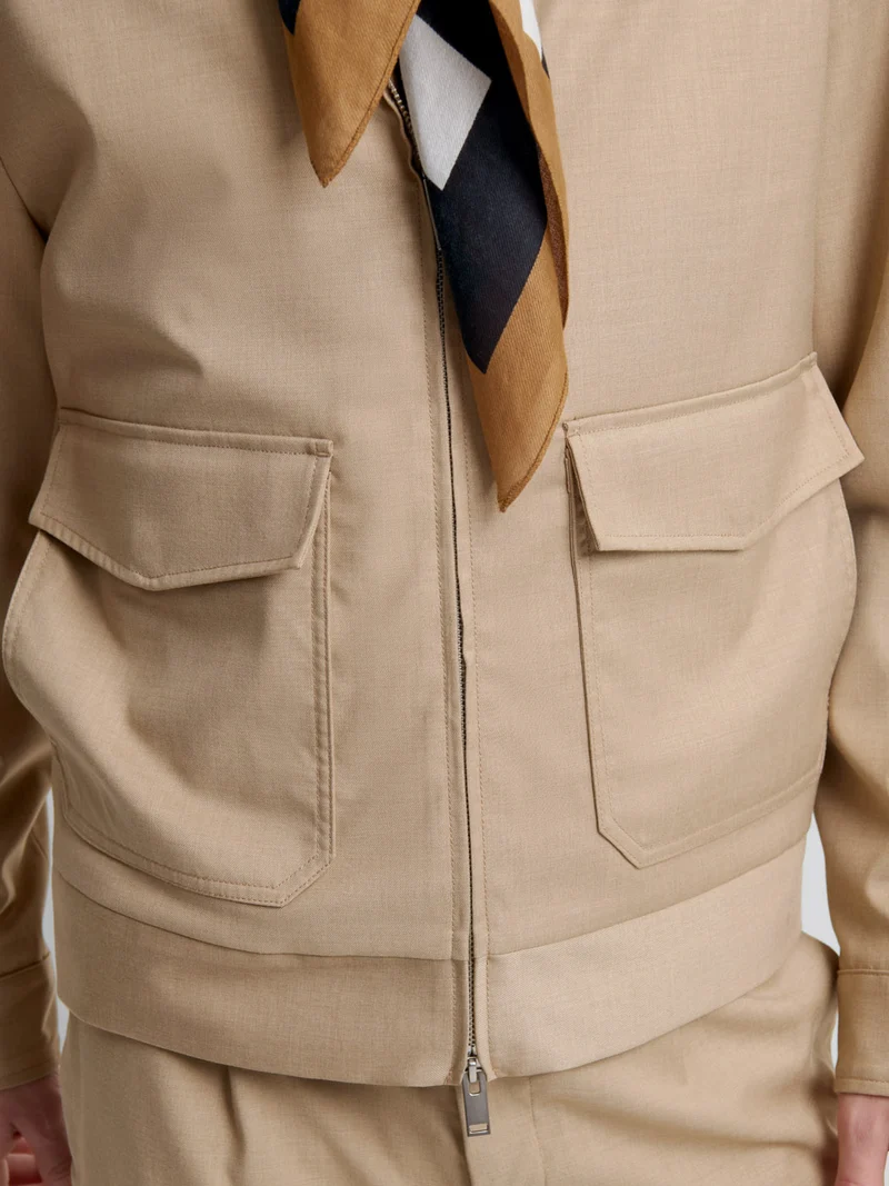 Veste col chemise