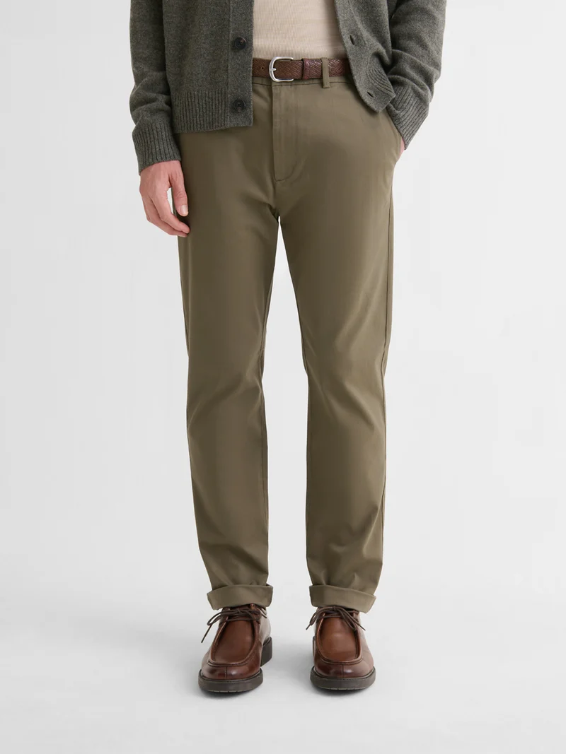 Chino slim stretch taille élastiquée