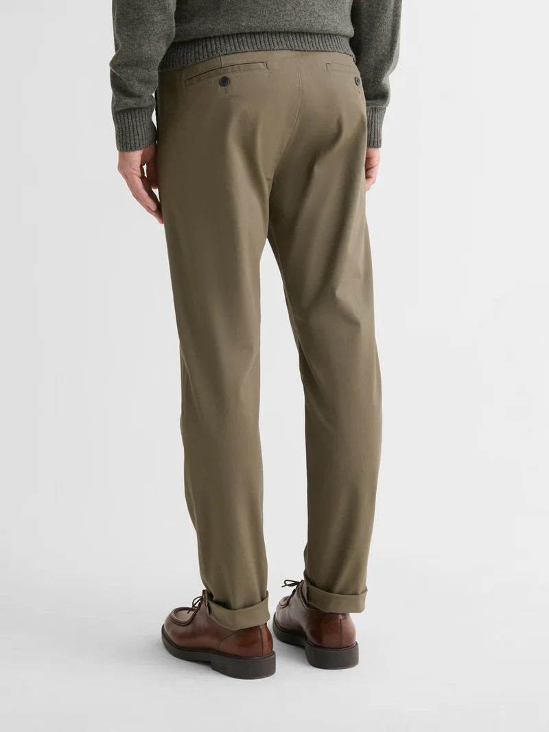 Chino slim stretch taille élastiquée