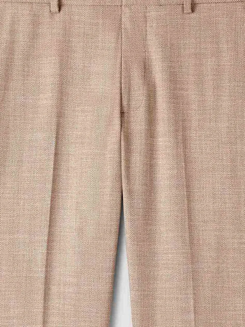 Pantalon de costume à motif