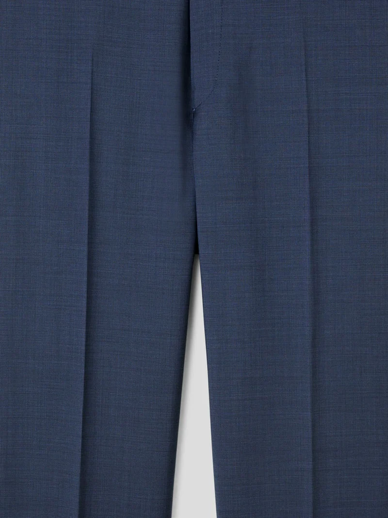 Pantalon de costume regular en laine