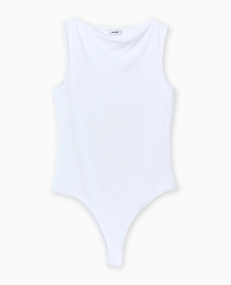 Body sans manches encolure bateau