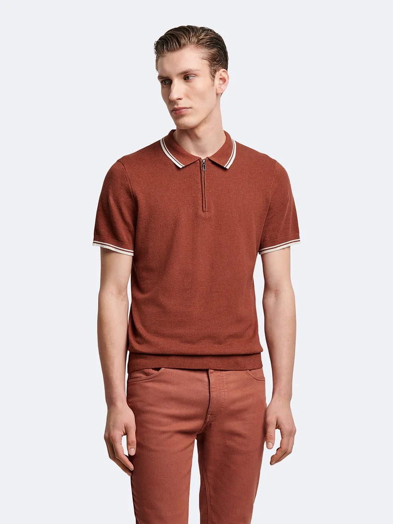 Polo manches courtes en coton
