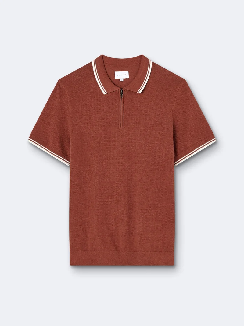 Polo manches courtes en coton