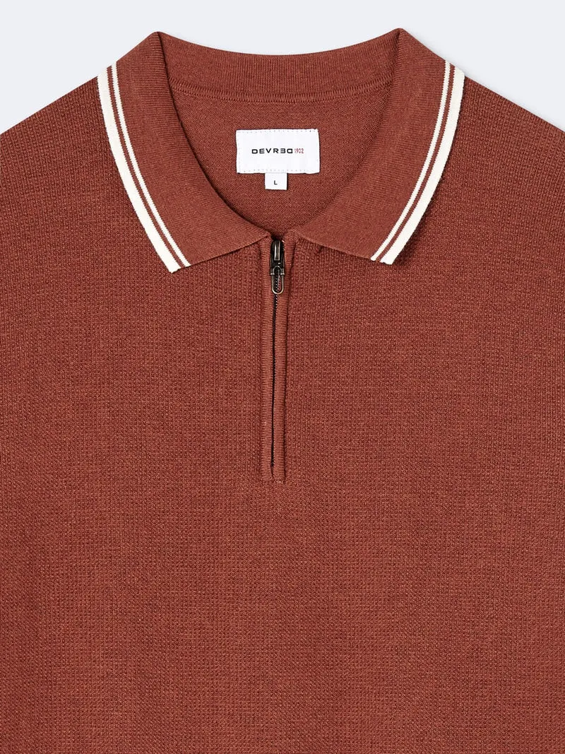 Polo manches courtes en coton