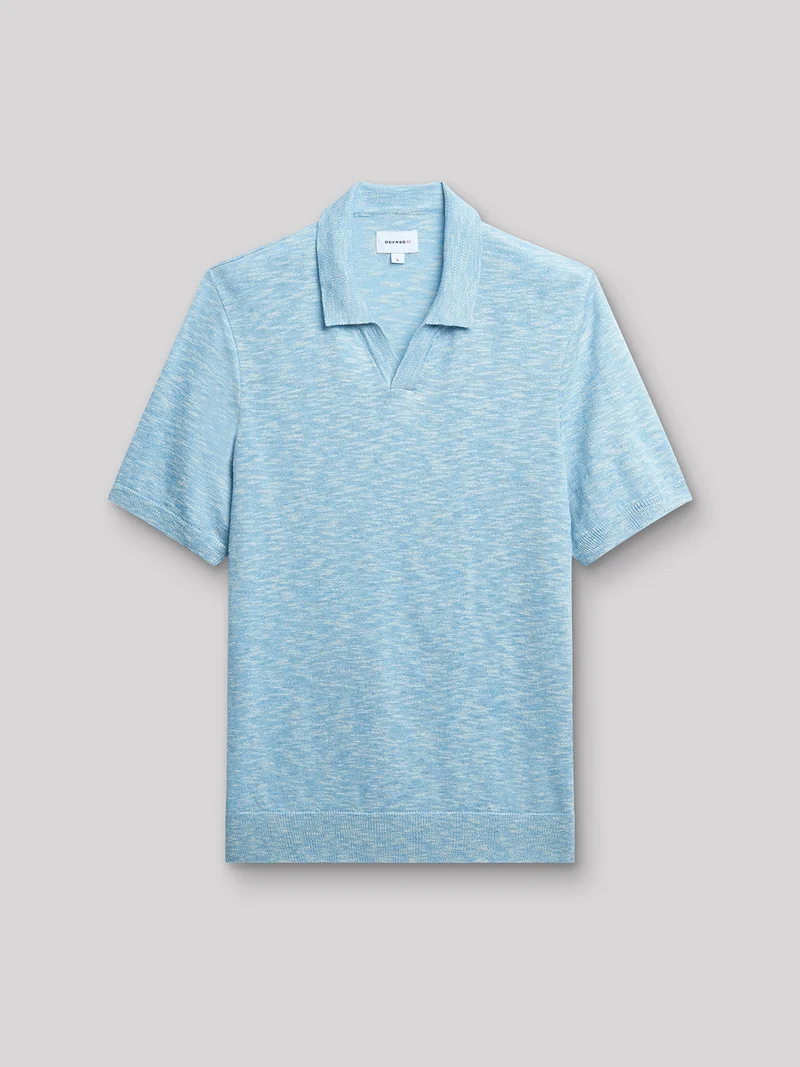 Polo maille col polo