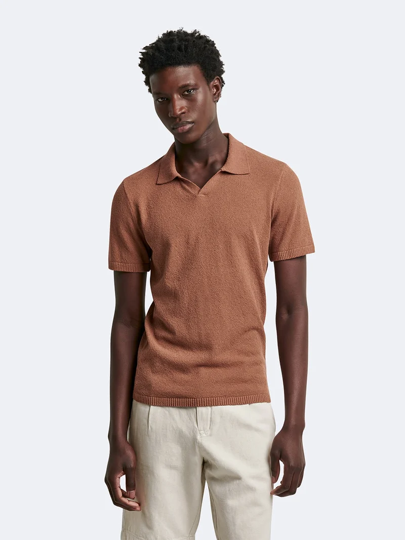 Polo manches courtes en coton
