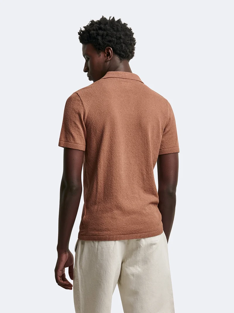 Polo manches courtes en coton