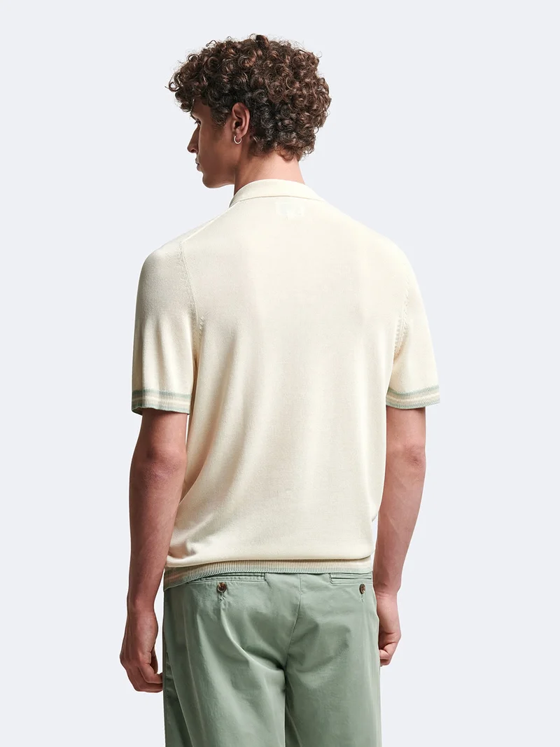 Polo manches courtes col polo
