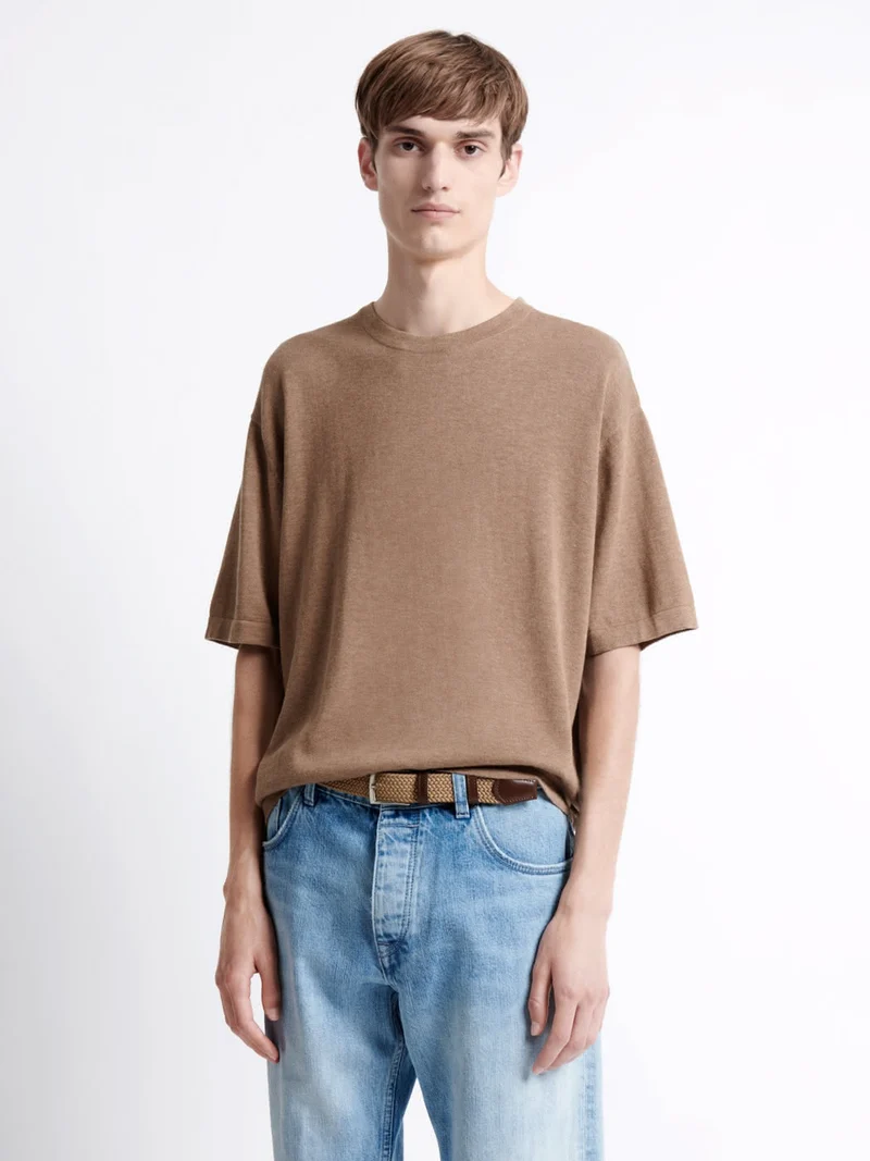 T-shirt maille coton supima - L'atelier
