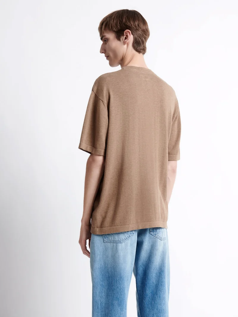 T-shirt maille coton supima - L'atelier