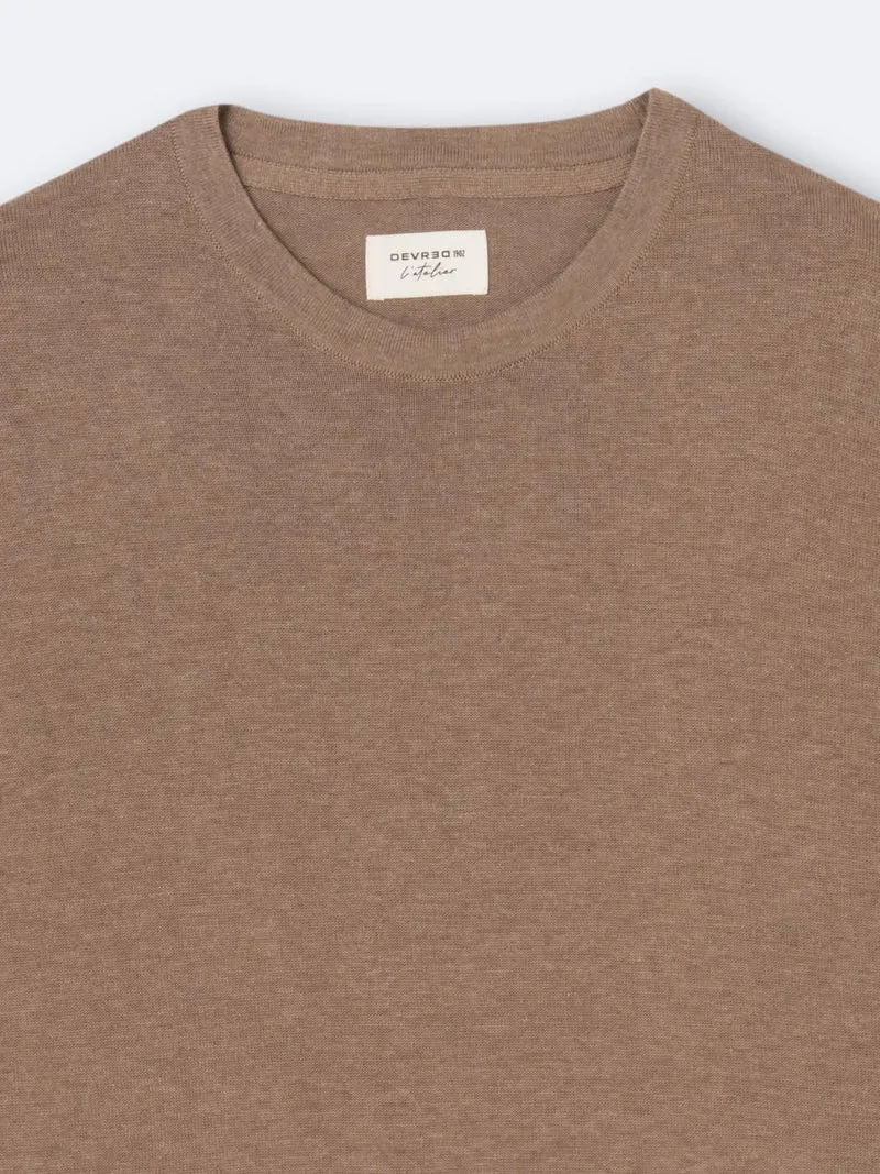 T-shirt maille coton supima - L'atelier