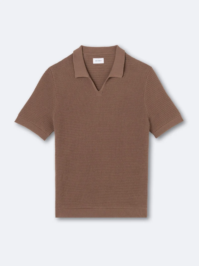 Polo maille col derby - L'atelier