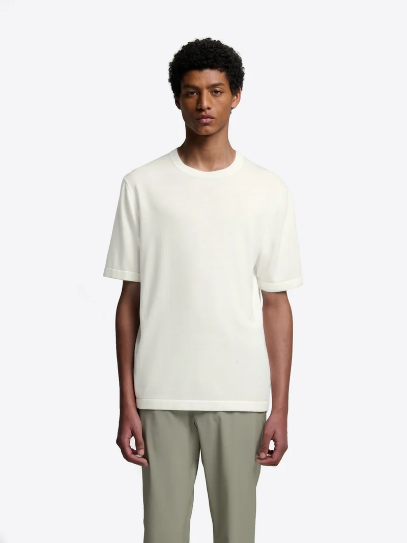 T-shirt maille col rond