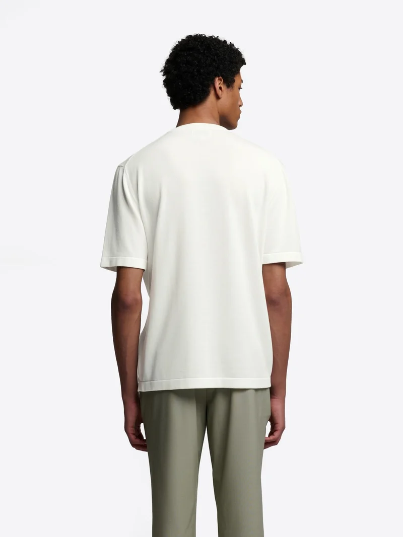 T-shirt maille col rond