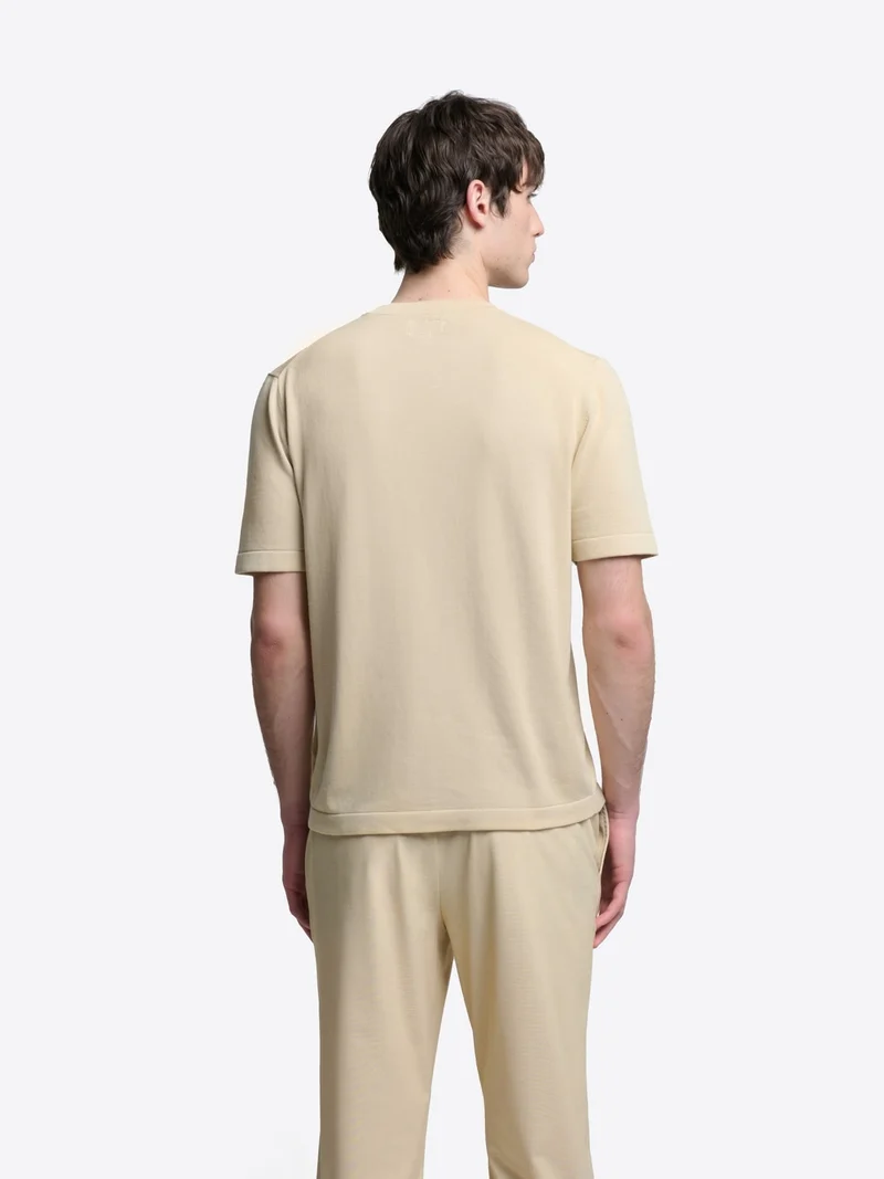 T-shirt maille col rond