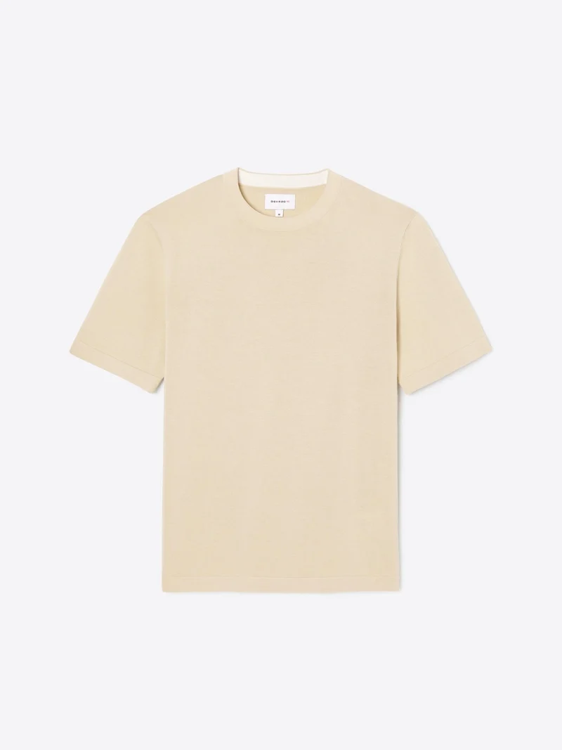 T-shirt maille col rond
